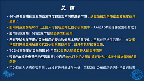 首次nsksd納豆激酶食品臨床試驗中期成果發布與成果轉讓新進展